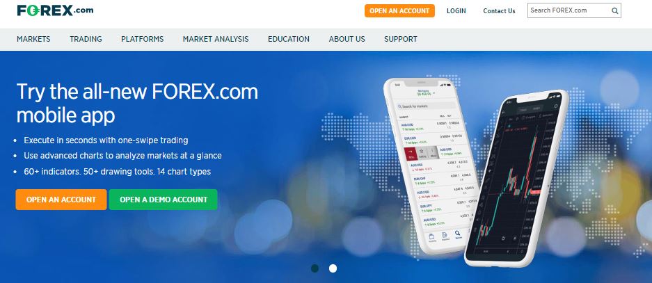forex.com broker USA forex brokers 